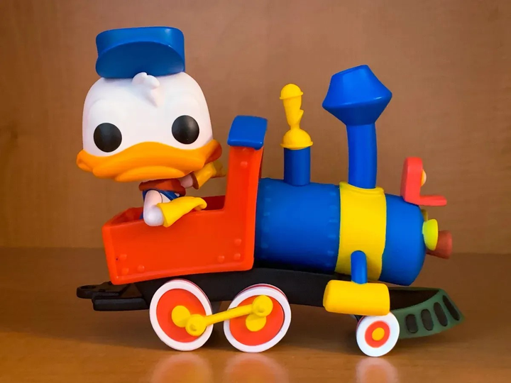 Фігурка  Funko POP! Trains Disneyland 65th Anniversary Donald Duck on the Casey Jr. Circus Train Attraction 01 (0889698509473) - зображення 5