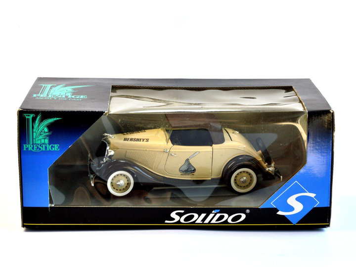 Модель автомобиля Solido Ford Roadster 1934 Hershey's