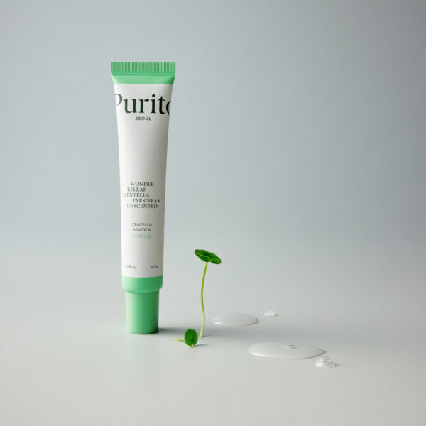 Wonder Releaf Centella Eye Cream Unscented Крем для повік з центеллою та пептидами без ефірних олій Purito seoul 30ml - Фото 2 Wonder Releaf Centella Eye Cream Unscented Крем для повік з центеллою та пептидами без ефірних олій Purito seoul 30ml - зображення 2
