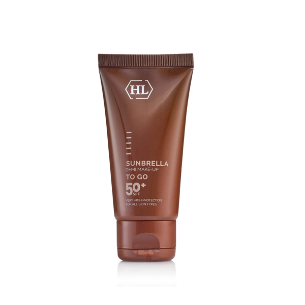 Sunbrella Demi Make Up SPF 50 + Сонцезахисний крем з тоном Holy land 125ml - Фото 1 Sunbrella Demi Make Up SPF 50 + Сонцезахисний крем з тоном Holy land 125ml - зображення 1