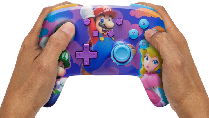 Контролер PowerA Nintendo Switch Enhanced Wireless Controller - Color Splash Heroes (0617885091117) - зображення 8