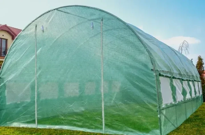 Теплица садовая 12×3×2 м 36 м² арочная с армированной пленкой 12 окон - изображение 4