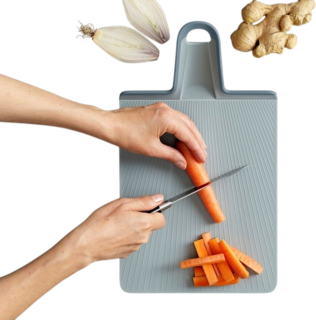 Обробна дошка Joseph Joseph Chop2Pot Plus Large сіра (5028420005103) - зображення 5