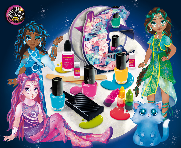 Zestaw do manicure Lisciani The Moon Academy Księżycowy manicure PL105649 (8008324108039) - obraz 8