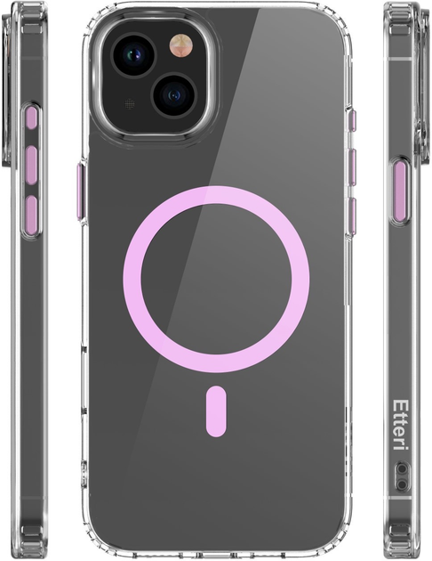 Панель Etteri Color Mag для Apple iPhone 13 Pink (5906961964458) - зображення 4
