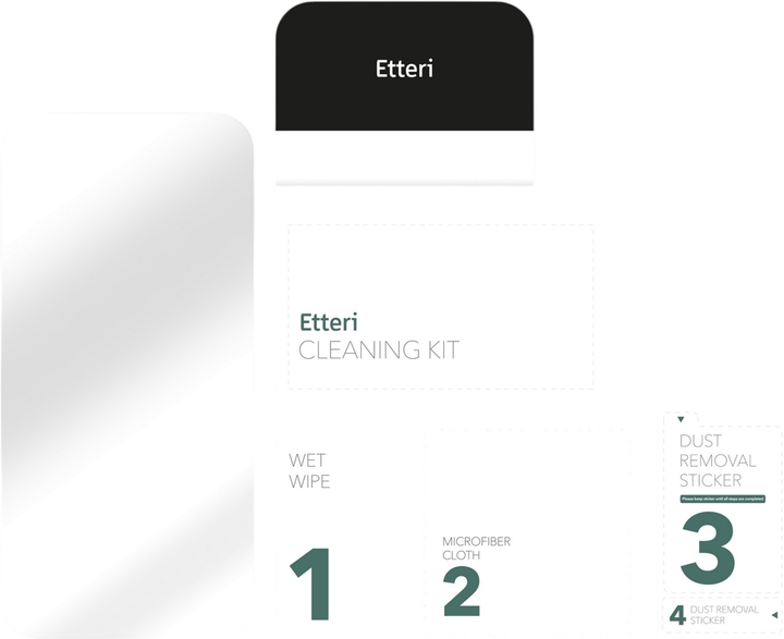 Szkło hartowane Etteri Hybrid Glass do Xiaomi 15 Transparent (5907504516011) - obraz 2