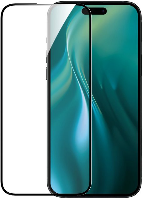 Szkło hartowane Etteri 9D Full Glue Premium do Apple iPhone 16 Plus Black (5907457798830) - obraz 1