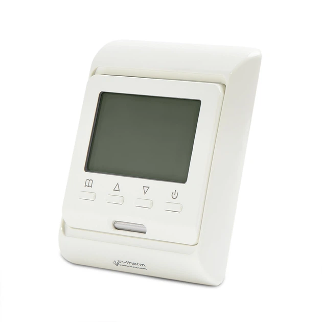 Програмований терморегулятор In-Therm E51 Cream з виносним та вбудованим датчиком температури 2800 Вт для електричної теплої підлоги та радіаторів - зображення 2