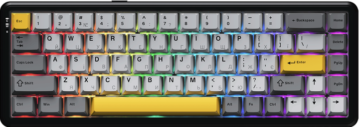 Клавиатура механическая беспроводная Ajazz AK680 MAX (8+8K