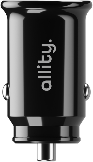 Ładowarka samochodowa Allity ACC-100-30WAC USB Type-A + USB Type-C 30 W Black (5906667550412) - obraz 2