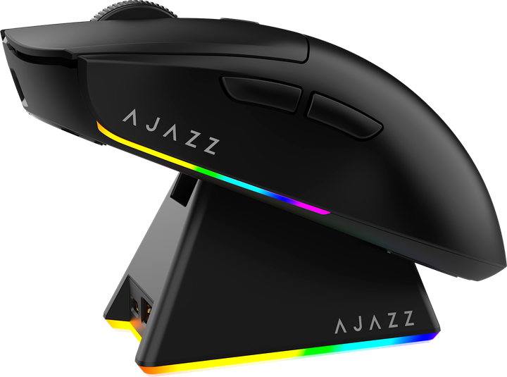 Миша Ajazz AJ139 V2 MC Wireless/Bluetooth/USB Black (AJ139-V2-MC-B