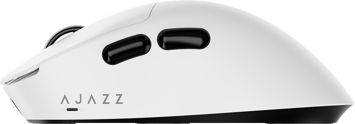 Мышь Ajazz AJ179 V2 MAX Wireless/Bluetooth/USB White (AJ179-V2-MAX-W) - Фото 4 Мышь Ajazz AJ179 V2 MAX Wireless/Bluetooth/USB White (AJ179-V2-MAX-W) - изображение 4