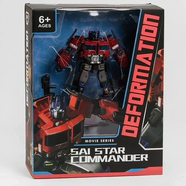 Іграшка Робот-Трансформер "Оптимус Прайм" Автобот «Optimus Prime» Transformers 17 см. - зображення 8