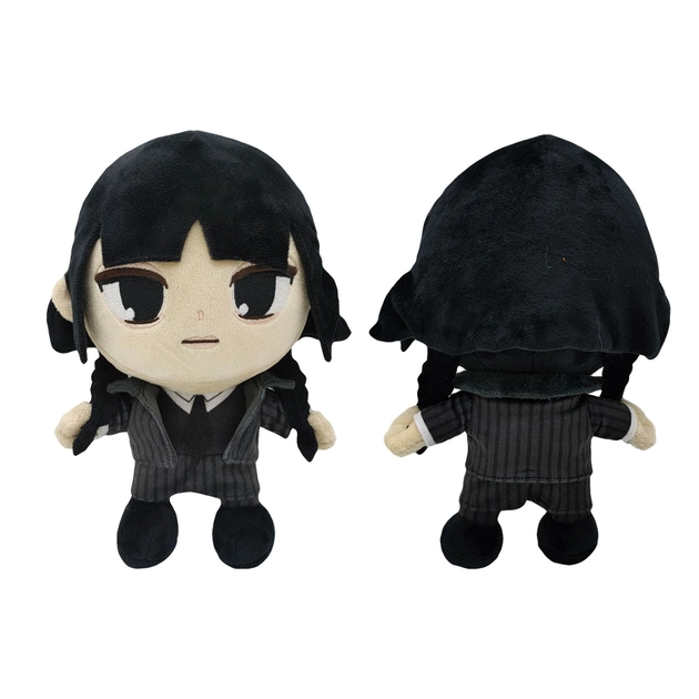 Мягкая Кукла Уэнсдэй Игрушка для Девочек Addams Family Wednesday Венздей - Фото 8 Мягкая Кукла Уэнсдэй Игрушка для Девочек Addams Family Wednesday Венздей - изображение 8