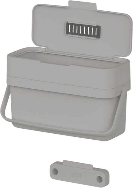 Kompostownik Joseph Joseph Duo Easy-fill szary 4 l (5028420006247) - obraz 2