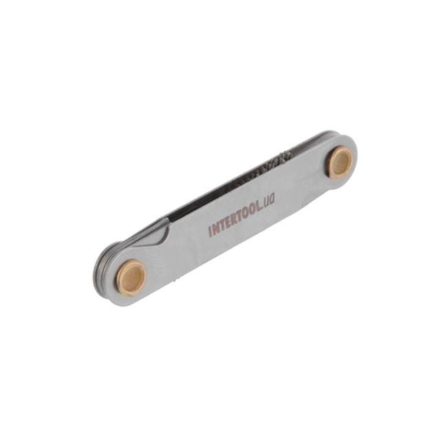 Резьбомер метрический Intertool 0.5-3мм (12шт) (SD-8400) - Фото 2 Резьбомер метрический Intertool 0.5-3мм (12шт) (SD-8400) - изображение 2