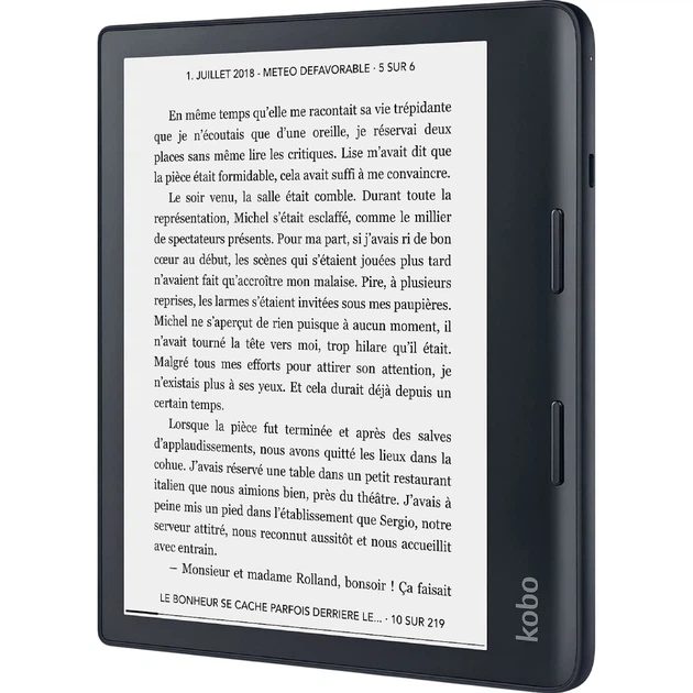 Електронна книга Kobo Sage Black (N778-KU-BK-K-EP) - Фото 2 Електронна книга Kobo Sage Black (N778-KU-BK-K-EP) - изображение 2