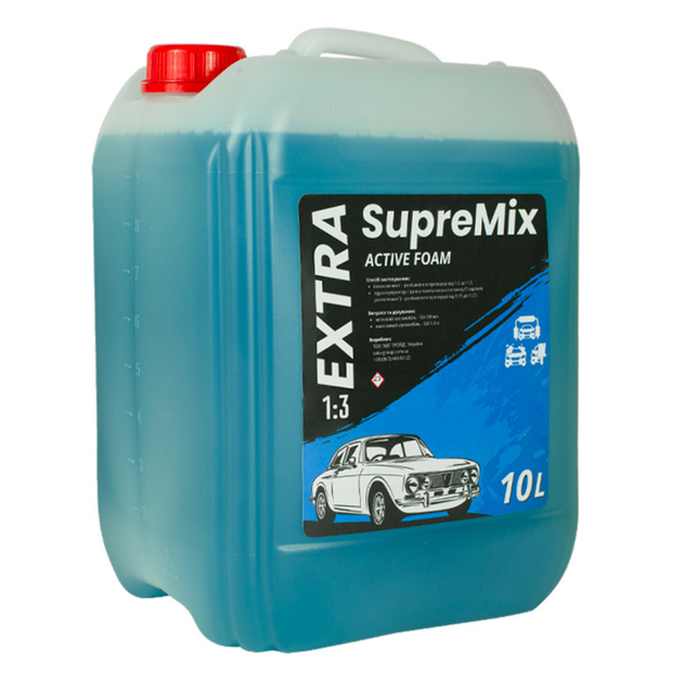 Пена активная для бесконтактной мойки SupreMix EXTRA 1:3 10 л - изображение 2