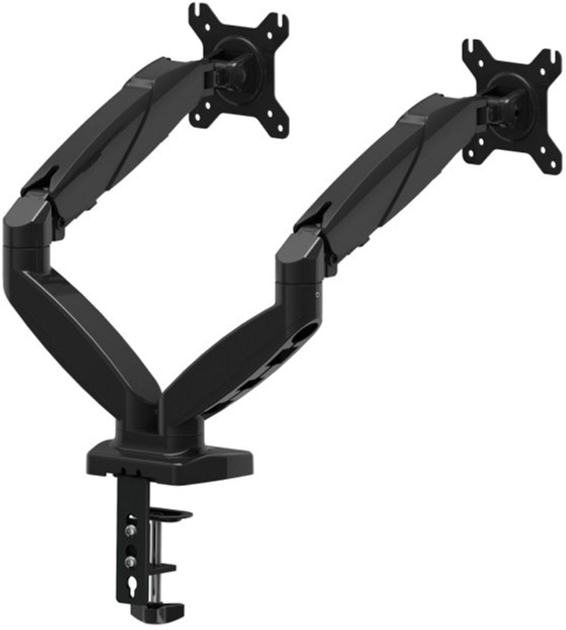 Mocowanie stołowe do wyświetlaczy Huzaro Motion 2.2 27" Black (5903796015300) - obraz 3