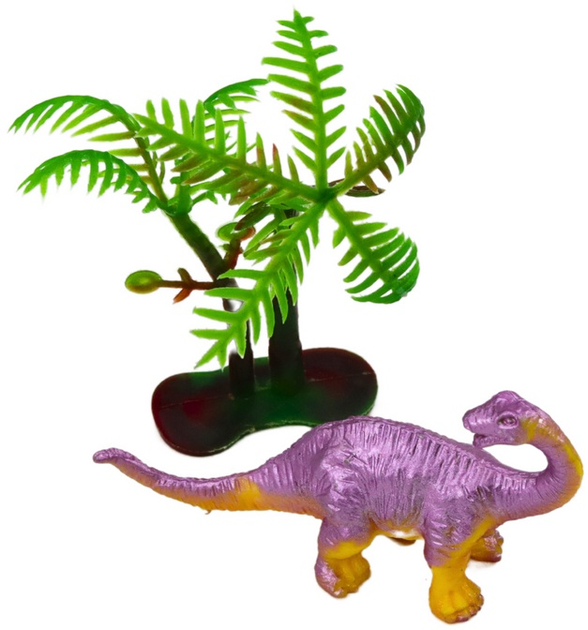 Zestaw autek LEAN Toys Samochód z głową dinozaura i z jajem w przyczepie 4 szt 18972 (5905991014553) - obraz 8