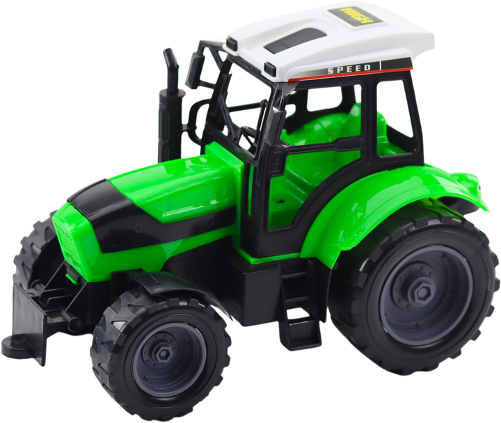 Zabawka LEAN Toys Traktor rolniczy z broną talerzową ruchoma 24795 (5905991058458) - obraz 4