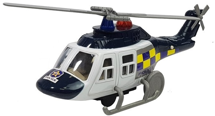 Набір іграшок LEAN Toys Поліцейські автомобілі зі світлом і звуком 5033 (5907625588904) - зображення 3