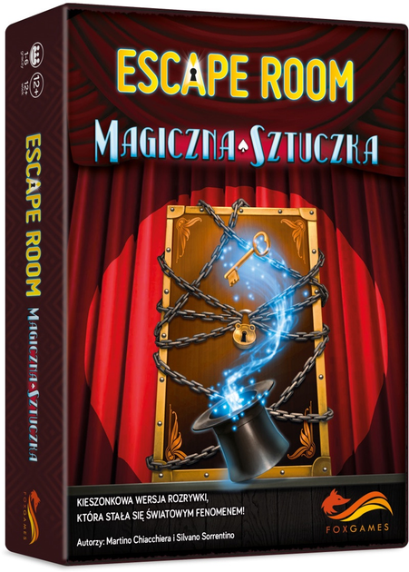 Gra planszowa Fox Games Escape Room: Magiczna sztuczka wydanie 2 (5907078167879) - obraz 2