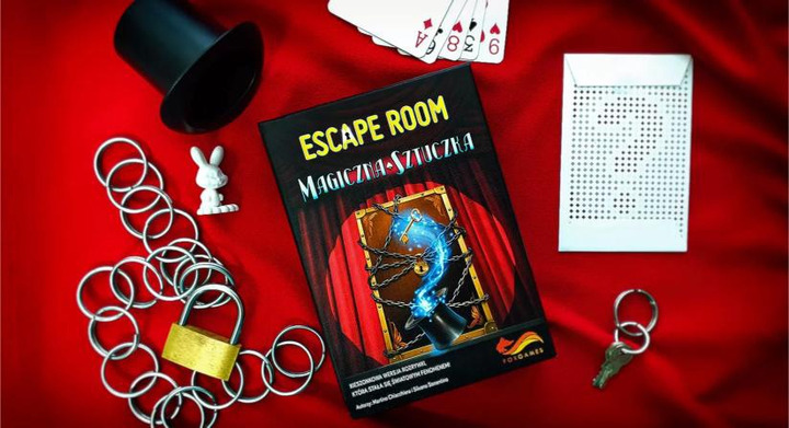 Gra planszowa Fox Games Escape Room: Magiczna sztuczka wydanie 2 (5907078167879) - obraz 5