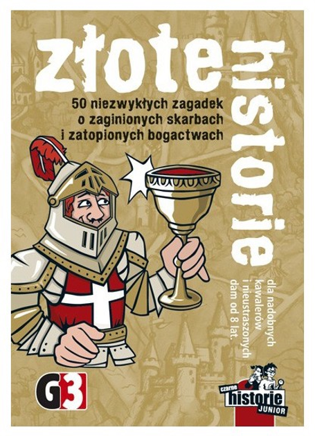 Gra planszowa G3 Czarne Historie Junior Złote historie (5902020445708) - obraz 2
