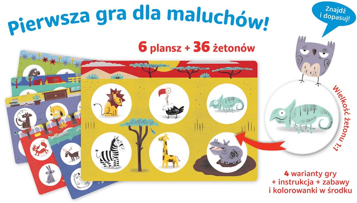 Gra planszowa Kapitan Nauka Edgard Loteryjka: zwierzęta (5904905917522) - obraz 5