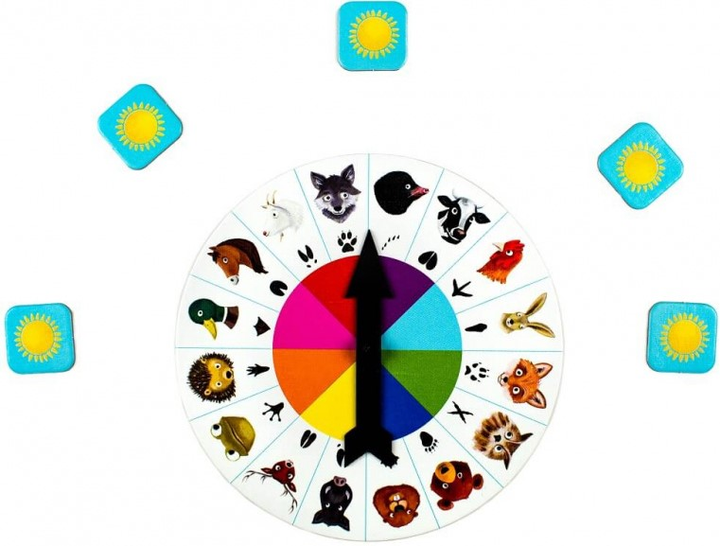 Настільна гра Kapitan Nauka Edgard Smart Bingo: на слідах тварин (5903699821534) - зображення 6