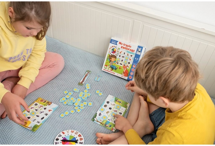Настільна гра Kapitan Nauka Edgard Smart Bingo: на слідах тварин (5903699821534) - зображення 7