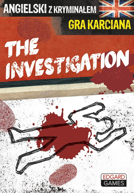 Настільна гра Edgard Games Англійська з криміналом The Investigation (5903699821039) - зображення 1