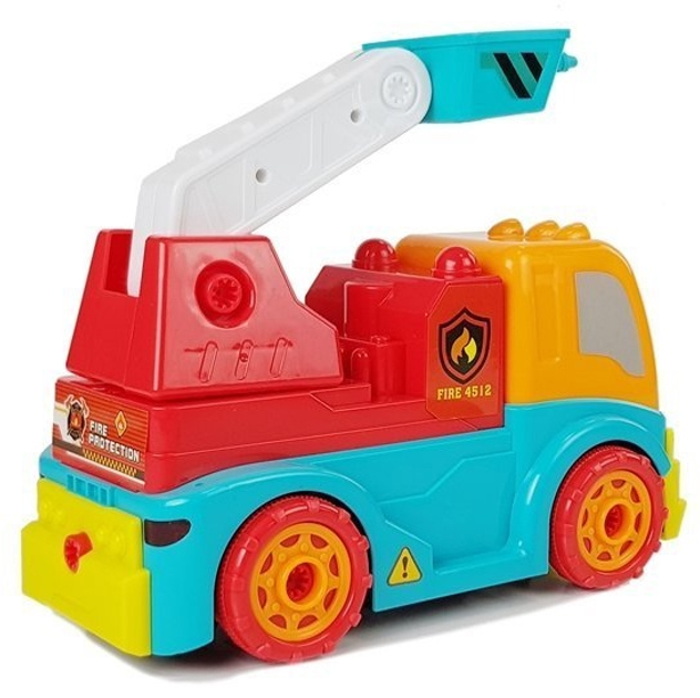 Машинка LEAN Toys Пожежна машина для розкручування 6952 (5904665997970) - зображення 5