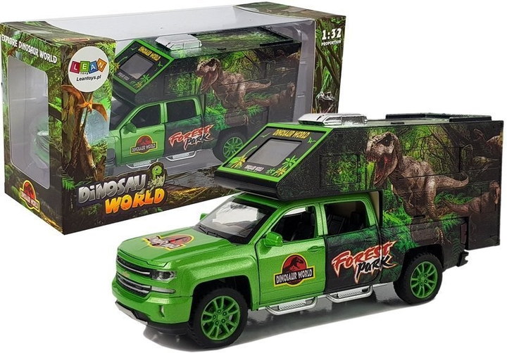Іграшка LEAN Toys Кемпер з динозаврами Зелений 5969 (5908275997030) - зображення 2