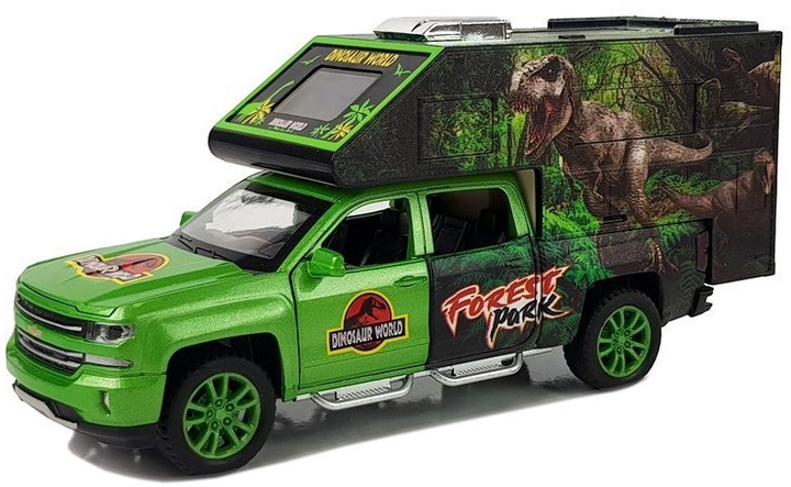 Іграшка LEAN Toys Кемпер з динозаврами Зелений 5969 (5908275997030) - зображення 3