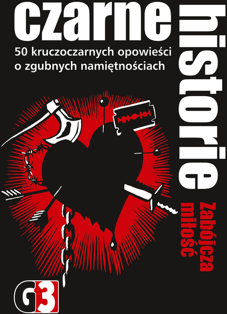 Gra planszowa G3 Czarne historie: zabójcza miłość (5904413301721) - obraz 2