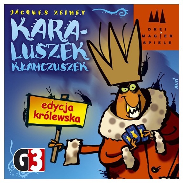 Gra planszowa G3 Edycja Królewska Jacques Zeimet Karaluszek kłamczuszek (5902020445241) - obraz 2