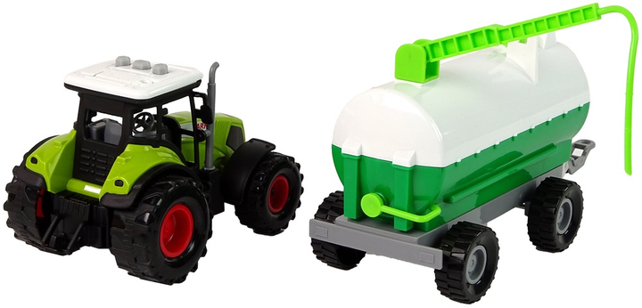 Іграшка LEAN Toys Ферма Трактор з цистерною 15220 (5905515356053) - зображення 5