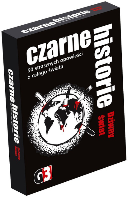 Gra planszowa G3 Czarne historie: Dziwny świat (5906395350537) - obraz 1
