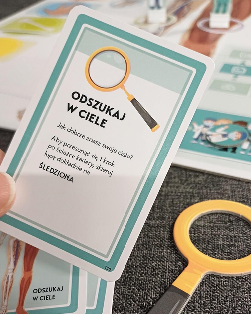 Gra planszowa Tactic Uczmy się Nasze niesamowite ciało (6416739605517) - obraz 4