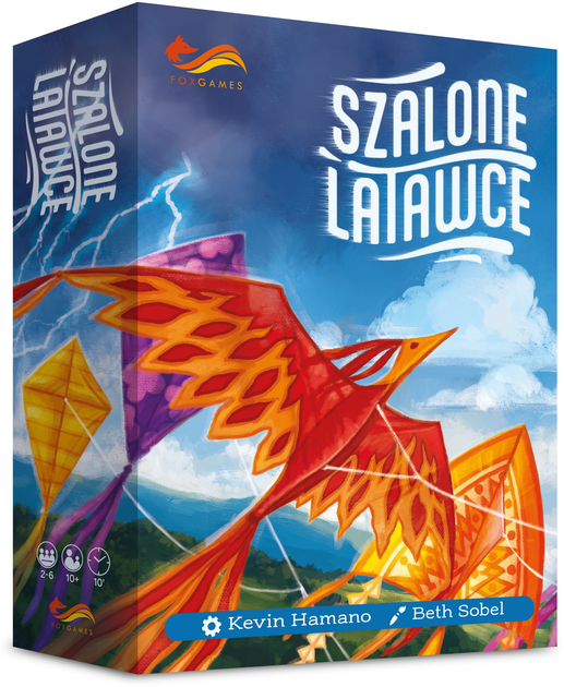 Gra planszowa Fox Games Szalone Latawce (5907078167565) - obraz 1