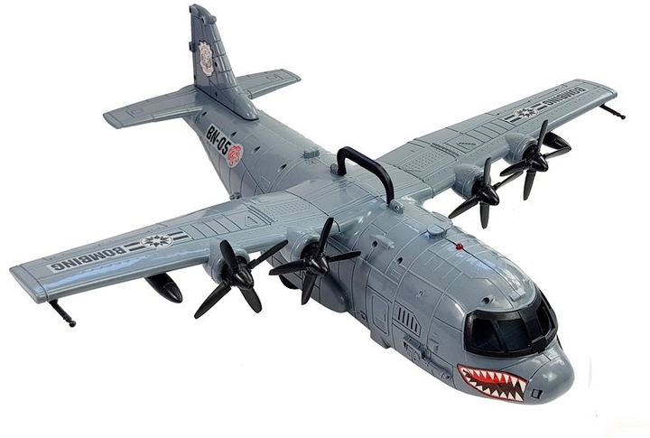 Військовий літак LEAN Toys Військова база зі світлом і звуком 5036 (5907625588935) - зображення 3