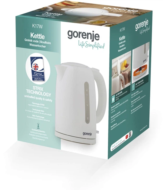 Электрочайник Gorenje K17W - изображение 7