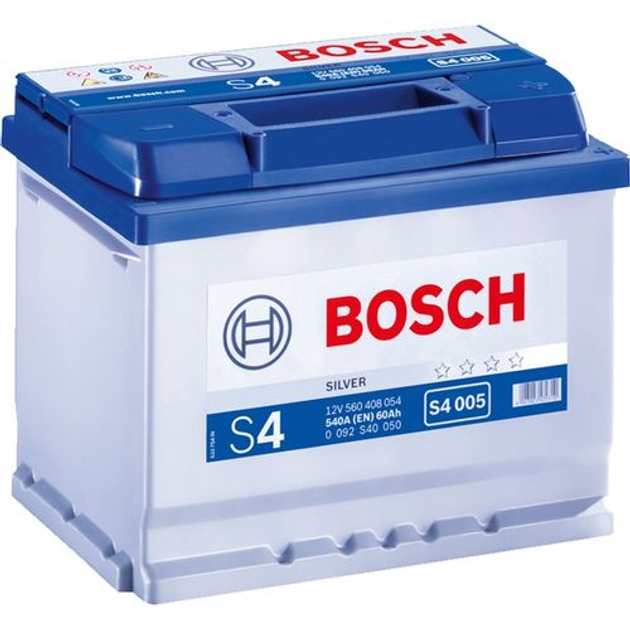 Аккумулятор bosch s4 silver