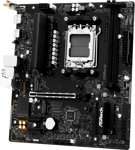 Płyta główna ASRock A620AM-X Wi-Fi (sAM5, AMD A620A, PCI-Ex16) - obraz 3