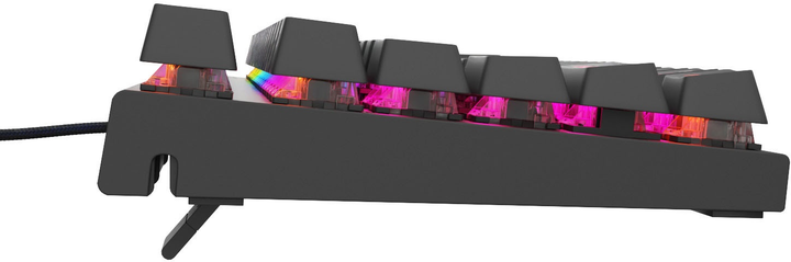 Клавіатура дротова Genesis Thor 303 TKL RGB Outemu Brown Black (5901969444568) - зображення 5