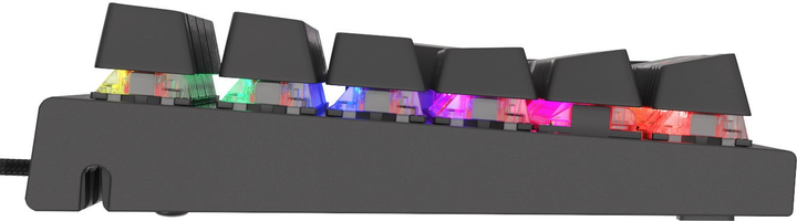 Клавіатура дротова Genesis Thor 303 RGB Outemu Red Black (5901969432909) - зображення 5