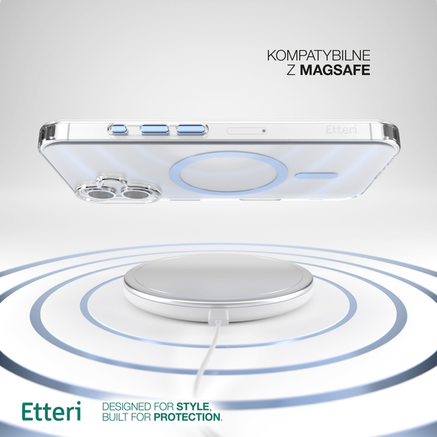 Панель Etteri Color Mag для Apple iPhone 16 Blue (5906961964670) - зображення 7