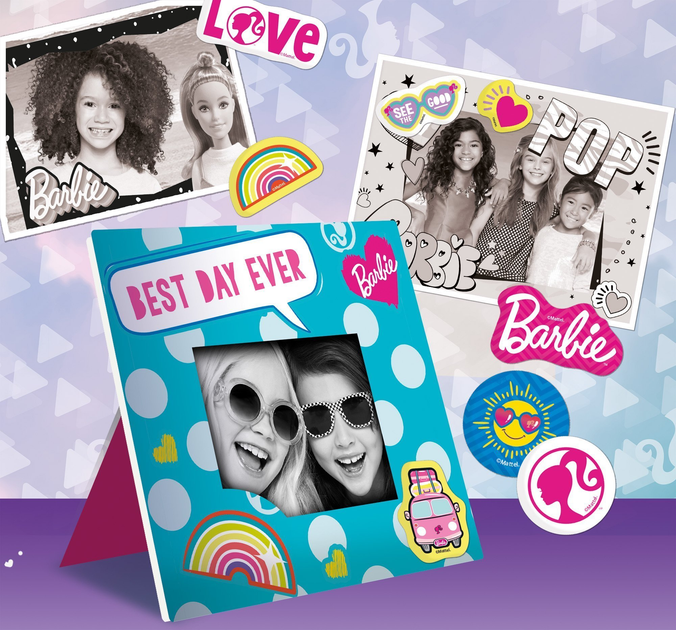 Миттєва камера дитяча Lisciani Barbie Print Cam Instant Photos 3 в 1 (8008324097050) - зображення 5